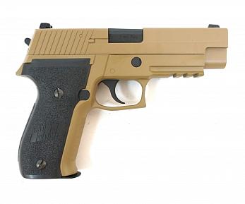 Страйкбольный пистолет WE SIG SAUER P-226 MK25 TAN WE-F003-TAN фото, описание