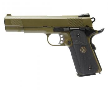 Страйкбольный пистолет WE Colt M1911А1 M.E.U. OD WE-E008A-OD фото, описание